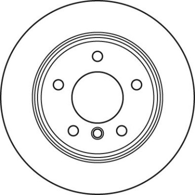 TRW Bremsscheibe DF6106 TRW Bremsscheibe DF6106