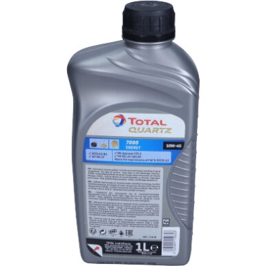 Total Quartz Energy 7000 10W-40 1 Liter 2214112 Total Quartz Energy 7000 10W-40 1 Liter 2214112
