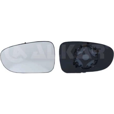 Spiegelglas, Außenspiegel 6401130