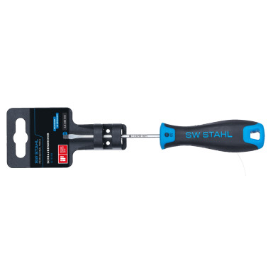 SW-Stahl Schraubendreher, Schlitz, 3,0 80mm 32753SB