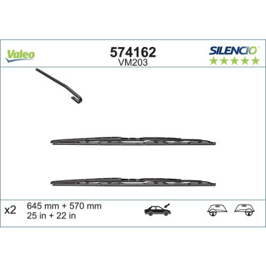 Valeo Silencio Performance 574162 Valeo Silencio Performance 574162