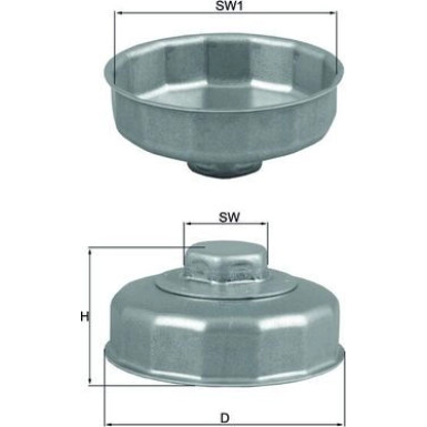 MAHLE Ölfilter OCS 1 MAHLE Ölfilter OCS 1
