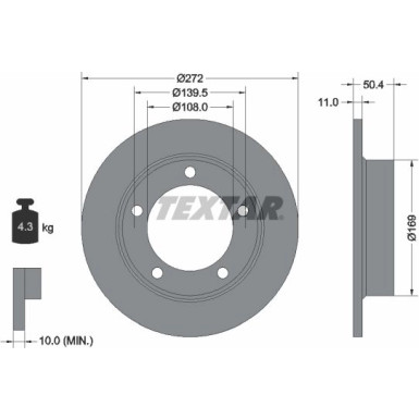 Bremsscheibe Lada P.Niva 80 92019900 Bremsscheibe Lada P.Niva 80 92019900