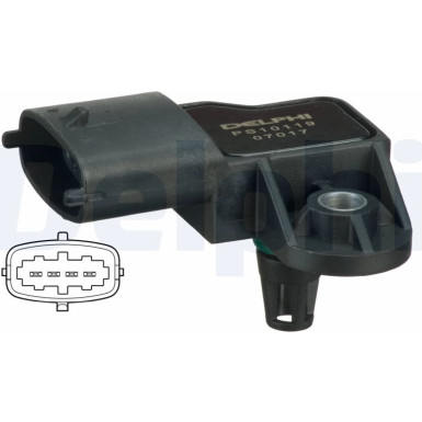 Sensor, Saugrohrdruck PS10119 Sensor, Saugrohrdruck PS10119