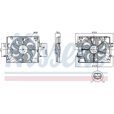 Kühlerlüfter PKW 850063 Kühlerlüfter PKW 850063