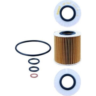 MAHLE Ölfilter OX 166/1D MAHLE Ölfilter OX 166/1D