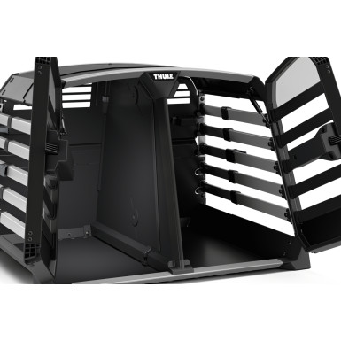 Thule Allax Double L Compact doppelte Hundebox für Autos 770024 Thule Allax Double L Compact doppelte Hundebox für Autos 770024