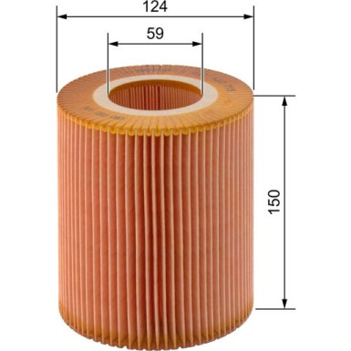 Luftfilter 1457433715 Luftfilter 1457433715
