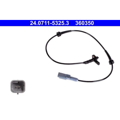 ATE Sensor, Raddrehzahl 24.0711-5325.3 ATE Sensor, Raddrehzahl 24.0711-5325.3