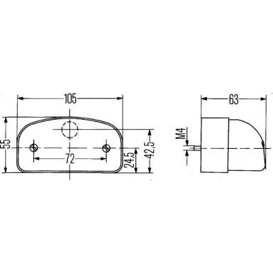 HELLA Beleuchtung 2KA001386-281