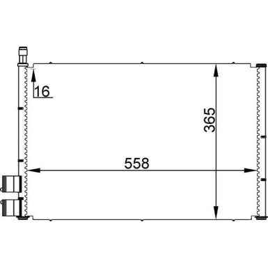 Kondensator, Klimaanlage AC 298 000S