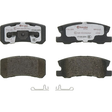 BREMBO Bremsklötze HA CHRYSLER,JEEP,CITROEN,LANCIA,DODGE XTRA LINE P 54 031X BREMBO Bremsklötze HA CHRYSLER,JEEP,CITROEN,LANCIA,DODGE XTRA LINE P 54 031X