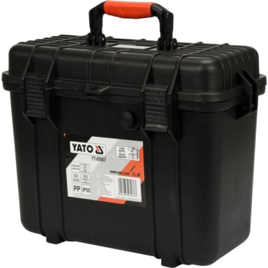 Hermetischer Werkzeugkoffer 430X244X341 mm Vertikal YT-08907 Hermetischer Werkzeugkoffer 430X244X341 mm Vertikal YT-08907