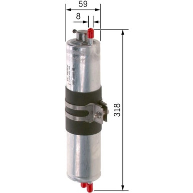 Kraftstofffilter Diverse F 026 403 766