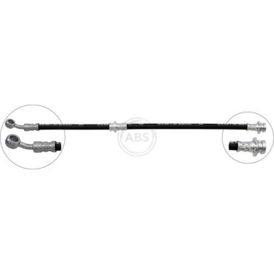 A.B.S. Bremsschlauch SL5092
