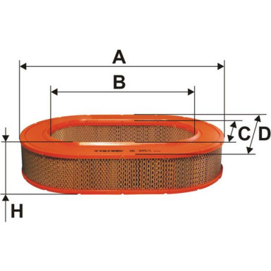 FILTRON Luftfilter AE 345/1 FILTRON Luftfilter AE 345/1