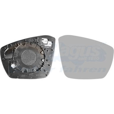 Spiegelglas, Außenspiegel VW T-Roc Side Assist, konvex OE 2GA 857 522 C HAGUS 5710838 Spiegelglas, Außenspiegel VW T-Roc Side Assist, konvex OE 2GA 857 522 C HAGUS 5710838