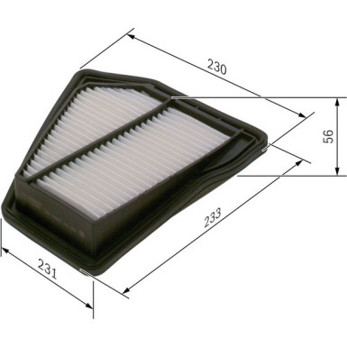 Luftfilter F 026 400 494 Luftfilter F 026 400 494
