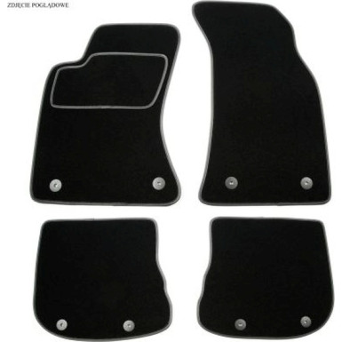 Passgenaue Textil Fußmatten Velourmatten Hyundai Santa Fe Ii 2006 DAW-HYU010