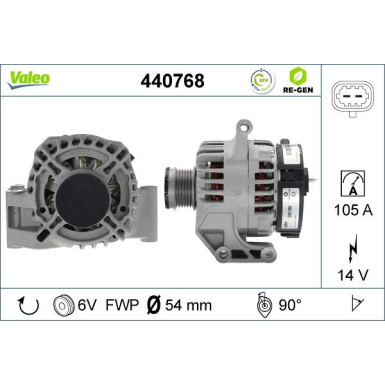VALEO Generator 200186 VALEO Generator 200186