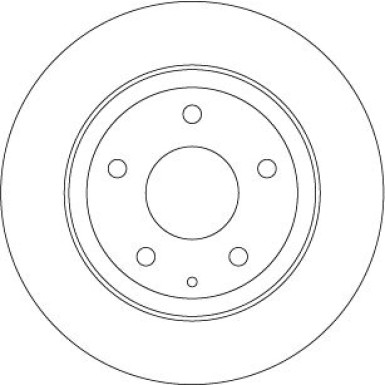 83 482 046 Bremsscheibe HA DF8115 83 482 046 Bremsscheibe HA DF8115