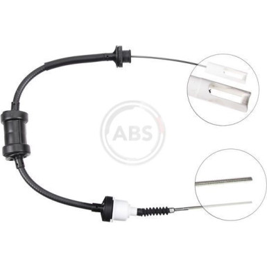 A.B.S. Kupplungsseil K25210 A.B.S. Kupplungsseil K25210