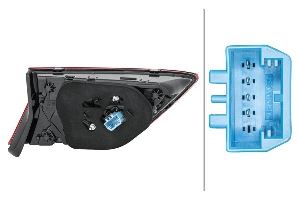 HECKLEUCHTE R 12 V HELLA VW TIGUAN 16 2SA 012 522-101