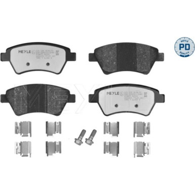 Bremsbelagsatz Renault P. Megane 02- 1,5- Ohne Sensor 025 239 3018/PD Bremsbelagsatz Renault P. Megane 02- 1,5- Ohne Sensor 025 239 3018/PD