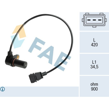 FAE Geschwindigkeitssensor 79073 FAE Geschwindigkeitssensor 79073
