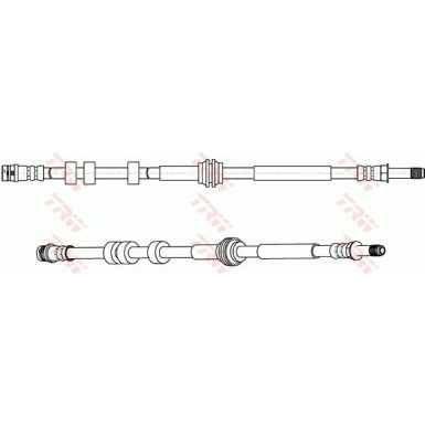 Bremsschlauch AUDI Q5 SQ5 TDI quattro 15 PHB661