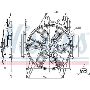 Kühlerlüfter PKW Renault Clio II 01 85882 Kühlerlüfter PKW Renault Clio II 01 85882