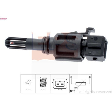 Sensor, Ansauglufttemperatur 1.994.027 Sensor, Ansauglufttemperatur 1.994.027