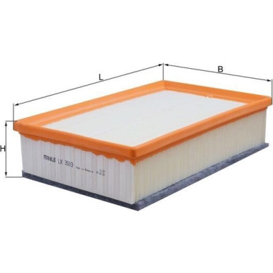 MAHLE Luftfilter LX 3503