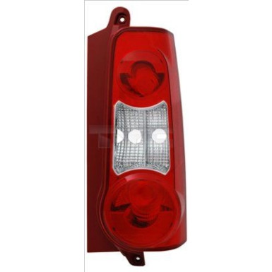 Heckleuchte L O K-PLATTE ROT/WEISS CITROEN BERLINGO M 2 TÜREN 4,08-3,12/PEU PARTNER 4,08-3,12 1923,658,1
