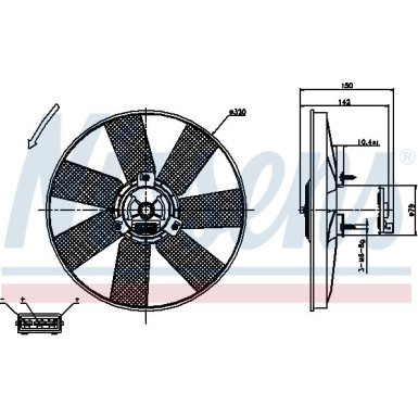 Kühlerlüfter PKW 85538 Kühlerlüfter PKW 85538