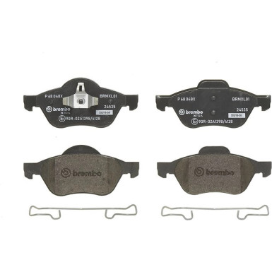 BREMBO Bremsklötze Xtra VA P 68 048X BREMBO Bremsklötze Xtra VA P 68 048X