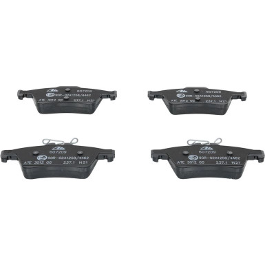 Bremsbelagsatz Jaguar T. Xf/Xj/Xk 2.0-5.0 08 13.0460-7209.2 Bremsbelagsatz Jaguar T. Xf/Xj/Xk 2.0-5.0 08 13.0460-7209.2