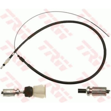 Handbremsseil PEUGEOT 307 02 GCH2571 Handbremsseil PEUGEOT 307 02 GCH2571