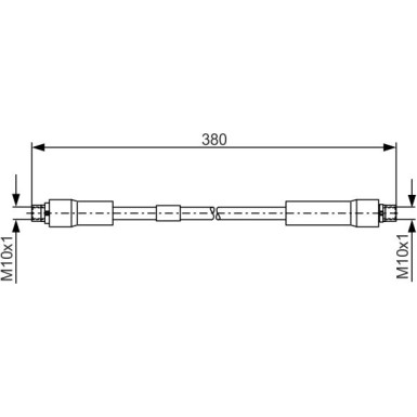 Bremsschlauch AUDI A8 1987481324