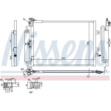Kondensator PKW RENAULT CLIO 1.5 DCI 05 FIRST FIT 940142