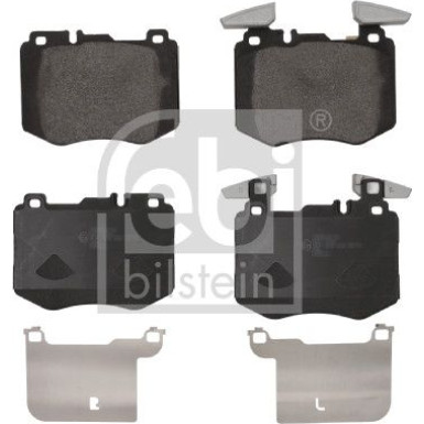 FEBI BILSTEIN Bremsbelagsatz, Scheibenbremse 186406 FEBI BILSTEIN Bremsbelagsatz, Scheibenbremse 186406