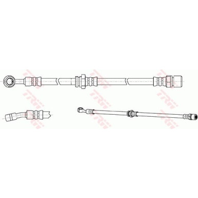 Bremsschlauch VA li PHD992 Bremsschlauch VA li PHD992