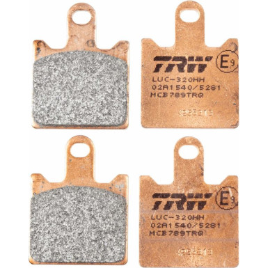 Bremsklötze TRW Motorrad Sinter Track Racing MCB789TRQ Bremsklötze TRW Motorrad Sinter Track Racing MCB789TRQ