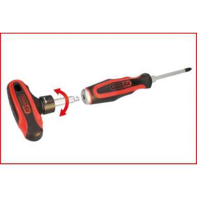 KS TOOLS Schraubendrehersatz mit Schlagkappe ERGOTORQUE®max, 13-teilig 151.1150 KS TOOLS Schraubendrehersatz mit Schlagkappe ERGOTORQUE®max, 13-teilig 151.1150