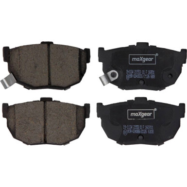 Bremsbelagsatz Hyundai T. Coupe 00-/Lantra 90-00/Elantra 00-/Kia Cerato 04 19-1134 Bremsbelagsatz Hyundai T. Coupe 00-/Lantra 90-00/Elantra 00-/Kia Cerato 04 19-1134