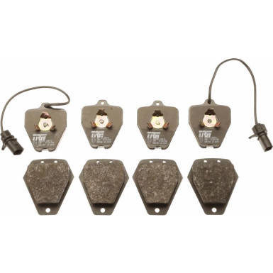 Bremsbelagsatz Audi P. A6 1.8-2.8 Quattro 97-05 Mit Sensor GDB1451 Bremsbelagsatz Audi P. A6 1.8-2.8 Quattro 97-05 Mit Sensor GDB1451