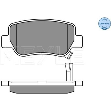 Bremsbelagsatz Toyota T. Avensis 09- Mit Sensor MEYLE-ORIGINAL: True to OE 025 248 8516/W