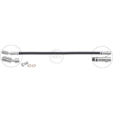 A.B.S. Bremsschlauch SL 6129