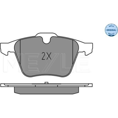 Bremsbelagsatz Volvo P. S60 10-/S80 06-/V60 10-/V70 07-/Xc70 07 252414218 Bremsbelagsatz Volvo P. S60 10-/S80 06-/V60 10-/V70 07-/Xc70 07 252414218