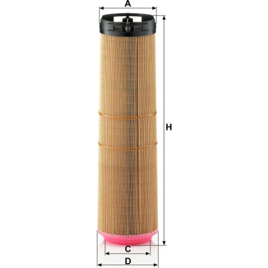 Mann & Hummel Luftfilter PKW MERCEDES W211,S211 CDi C 12 178/1